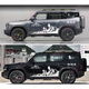 Tucker is suitable for 23 Jietu Traveler Chery car stickers and pull-tab stickers to decorate the body peak color strip off-road stickers. Material No. 1 mountaineering color on both sides.