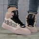 Adidas Clover Chaussures pour femmes 2025 Summer New Sports Chaussures Fashion High Top Slip Amordiage Mamdiage Coussiér Foothat Casual Chores FV4885 Pink 38