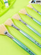Nanbo Wanmopas S828 Bristle Lüfterpinsel Nylon Wasserkreide Set Ölpack