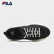 
FILA official men's shoes ROCK modern canvas shoes 2024 summer new fashion casual shoes sports shoes black-BK 42