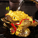 Ci De Tang Tea Pet Ornaments Color Changing Three-Legged Golden Toad Can Raise Pixiu Kung Fu Tea Ceremony Creative Tea Play Tea Set Big Toad New Large Money Bag Stepping Toad Turns Red Main Image