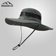 MISSION UV sun protection hat men's sun hat big head fishing fisherman hat mountaineering hat summer outdoor anti-ultraviolet sun hat