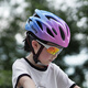 TLXT bicycle children's helmet boy cycling helmet girl bicycle mountain bike hard helmet riding equipment Gradient blue helmet [head circumference 50-58cm] single size