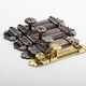 Fest verdickte helle Latch-Antike Red Bronze Anti-Diebstahl-Latch-Holztür-Baugruppe Fenster Latch Bronze Latch 9203 Gold-5 Zoll