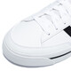 Chaussures officielles adidas Chaussures masculines Nouveau-style de printemps masculines Toile résistante à l'usure de la mode Low top-usure de sport décontractée GW8373 / Surface en cuir / blanc 41