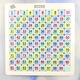 Mixing Bear Macaron Huarongdao educational toy car digital children's three kingdoms puzzle 7-10 years old training thinking girl 6*6 234567810-9-11 years old children's birthday gift