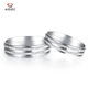 Aido diamond pt950 platinum ring platinum couple ring men and women wedding ring can be customized to give to girlfriend PT950 closed 21# single weight 5.6-5.8 grams