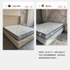 
The same latex mattress as Hilton five-star hotel in Taojuyashi 1.8x2m super soft Simmons independent bag spring 30CM Hilton Comfortable Model [thickness about 20cm] roll bag 1350mm*1900mm