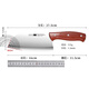 Xingren couteau de cuisine ménage trancher et couper la viande couperet en acier inoxydable petit couteau de cuisine pour femme couteau de chef couteau spécial de cuisine petit couteau de cuisine