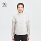 KOLON SPORT/Kolon Skin Jacket Chaqueta para mujer ligera AIR-LIGHT resistente al desgaste e impermeable LKJK4MN104-IV Marfil Blanco S 160/84A