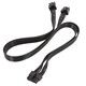 
Dust-suited Seasonic PSU P-860 P-1000 X-1050 Power Supply 12Pin to Dual 8pin Graphics Cable 12Pin to Dual 8pin Graphics Cable 60CM
