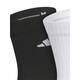 Calcetines y calcetines para mujeres adidas y calcetines de verano nuevos deportivos simples y calcetines casuales de tubo medio JC9272 Black/White/Medium Grey JC9272 M