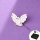 Jiemo imitation enamel metal badge peace dove brooch ins female student cute cartoon bag pendant pigeon + gift box