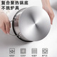 Baichang stainless steel single person small hot pot household one person one pot induction cooker gas special shabu shabu 2-3 people small soup pot extra thick fine small hot pot with lid 14cm