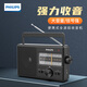 Philips (PHILIPS) TAR2368 Vollbandradio für ältere Menschen, tragbares FM-FM-Halbleiter-Altmodisches Desktop-Radio, Walkman für ältere Menschen, Vollband/Zeiger