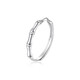 Mengjinyuan PT950 platinum ring, platinum bamboo open ring, birthday gift for girlfriend, about 2.05g-live mouth