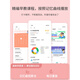 Children's Story Machine Intelligent Robot Children's Song Player Illuminance Toys Baby Early Education Machine Sakura Powder WiFi Version (écoute intelligente par âge)