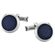 Montblanc (MONTBLANC) large-class silver cufflink gift for boyfriend 112906