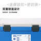 Ice trip stall insulated box refrigerated commercial large-capacity heat-insulated take-out box food delivery box fresh-keeping box sea fishing box 85L blue high-end (6-sided PU) metal buckle