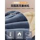 Nanjiren (Nanjiren) Blanket Quilt Thickened Three-layer Cotton Milk Velvet Blanket Lamb Velvet Throw Sofa Lunch Break Office Air Conditioning Blanket ASK New Blue Gray [Three-layer Cotton Quick-Heat Warmth] 180x200cm