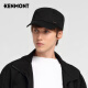 Kenmont km-2528 hat men's flat-top hat outdoor all-season hat spring and autumn peaked hat British casual hat black