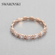 Swarovski (SWAROVSKI) MATRIX ring classic shiny light luxury jewelry for women rose gold plated 52mm-No. 12 5366583