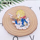 Violet peripheral two-dimensional character brooch Violet Evergarden Evegarden badge XZ3314