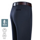 Känguru (Daishu) High-End-Maulbeer-Seiden Sommer Dünne Freizeithosen für Männer kühl elastische und komfortable lose gerade und junge Hosen mittleren Alters und junge Hose Ig9888 Gray 34