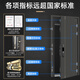 Star Moon God Class A Fingerprint Anti-theft Door Top Ten Brands Home Doors Entry Doors Entry Doors Home Security Door Smart Lock Big Doors Children and Mother Door Pack Installation (Choose it if you don’t know the size) 2250*1050 External Open Single Door (Mechanical Lock Configuration)