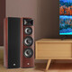 JBL Studio690 Serie Altavoces de audio Centa en el hogar Hifi Salón de estar Combinación de audio de audio Audio Audio Hi-Fi Studio698 Color/par de madera clara