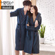 MODAL PURE COTTON NIGHTHAWN für Frauen 2025 Frühlings- und Herbstpaar Bademantel reines Baumwollpyjama Männer langärmelte ausgedehnte Yukata Large Männer 9757 m Größe
