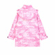 
LALABOBO dopamine camouflage medium-length windbreaker for women's autumn new loose light outdoor work jacket LBDC-WSDW13 pink regular M