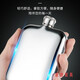 Zhewei thickened high-grade 316 stainless steel portable outdoor portable 304 small wine flask and flat wine bottle 1 to 3 and a half 5 Jin Jin equals 0.5 kg, packed with 2 taels of leather, 316 stainless steel gift box 100ml
