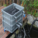 Sensen fish pond fish tank trickle filter box koi turtle low water filter purified water circulation turnover box can be customized 10t water package + accessories