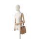 Tory Burch's new product, women's MCGRAW series deformation bucket bag, single shoulder crossbody bag, women's bag gift for women 158499 227 Tiramisu double T LOGO