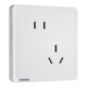 Siemens socket panel 10A oblique five-hole socket two or three plug power socket type 86 concealed elegant white