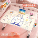 Kunfeng bed small table foldable laptop table dormitory student upper bunk bedroom baby cartoon study desk Hello Kitty-60*40 card slot cup
