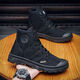 
Moonlight Rabbit Fashion Martin Boots Men's Non-Slip Casual Shoes Wear-resistant Construction Site Light and Comfortable 3522 Jiefang Shoes Labor Protection Hiking Shoes Khaki 40