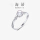 Heidi 5-5.5mm Akoya seawater pearl ring for women, adjustable ring, gift for girlfriend