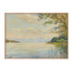Dinger Eindruck weltberühmte Gemälde Nordisch Einfache dekorative Malerei Wohnzimmer Esszimmer Schlafzimmer Hängende Malerei Nische Kunst Landschaft Ölmalerei Landschaftsmalerei GML983 Starnberg's Spring Garden Rahmen Größe 70x100 cm
