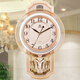 Power Power Creative Mur Corloge moderne et simple décorative Horloge européenne Mur Home Home atmosphérique Quartz Clock 16 pouces Golden Flat Swing 6173