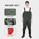 Thickened half-length waders, waterproof clothes, rain pants, rain boots, one-piece leather forks, ultra-light fish catching in the reservoir, full body water shoes