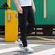 Adidas (adidas) sweatpants men's pants 2025 spring new knitted breathable running training casual pants GK9226 black L