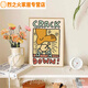 
Keith Harlem Pop style abstract graffiti decorative painting niche trendy bedroom bedside hanging painting restaurant art mural JD15869 70*100cm