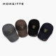 MONAITTE hat men's new spring and autumn casual peaked hat summer large head circumference hard top sun protection hat outdoor sunshade baseball cap women's black (four seasons) plus size (61-65CM)