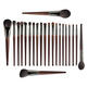 YAHLIGS Cangzhou animal hair makeup brush set eye shadow brush loose powder brush contour brush blending highlight brush eyebrow brush lipstick brush 07-large blending brush 1 piece wool