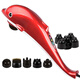
Anshang Cervical Massager Charging Wireless Smart Computer Commercial Handheld Electric Beat Massage Stick to Hit Shoulders, Waist, Legs, Meridians and Dolphin Full Body Massager Gift Plug-in Smart Version with 6 Heads (Three-speed Strength and Six Modes)