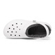 crocs Crocs Children's Cotton Slippers for Men and Girls, Winter Warm Fleece Hole Shoes 207010_10M White 36 -37 Inner Length About 225mm