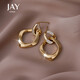 Jay 2025 new design rhombus earrings for women, birthday gift for girlfriend