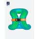 Decathlon children's swimming ring armpit thickened floating ring equipment life jacket rose pink suitable for 18-30KG 3-6 years old 713986